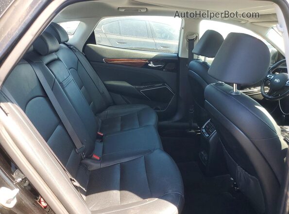 KNALC4J12K5153579 2019 KIA CADENZA Black Вид задніх сидінь