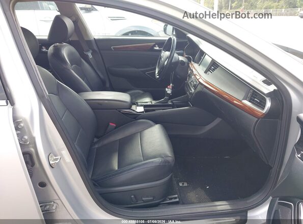 KNALC4J13H5062572 2017 KIA CADENZA Silver Սալոնի դիմացի տեսք