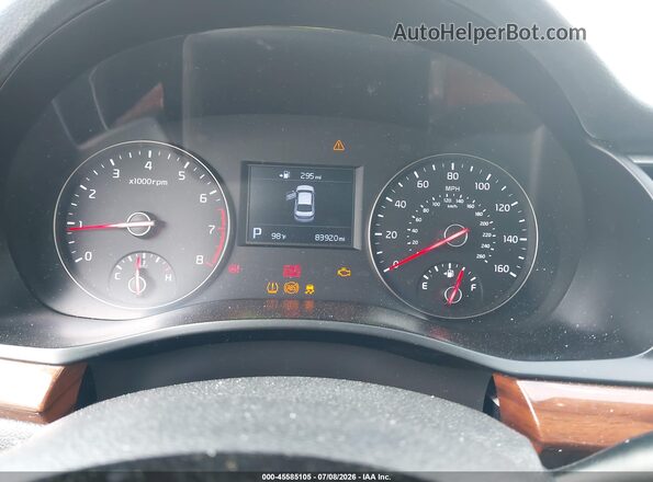 KNALC4J13H5062572 2017 KIA CADENZA Silver Հետևի նստատեղերի տեսք