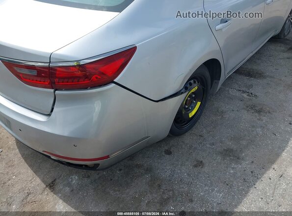 KNALC4J13H5062572 2017 KIA CADENZA Silver Դիմացի տեսք