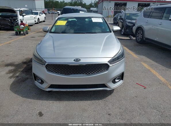 KNALC4J13H5062572 2017 KIA CADENZA Silver Սալոնի հետևի տեսք