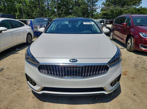 KNALC4J13H5072454 2017 KIA CADENZA White Դիմացի տեսք
