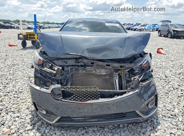 KNALC4J13H5090792 2017 KIA CADENZA Black Front view