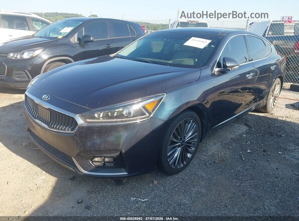 KNALC4J13J5097263 2018 KIA CADENZA Black Front left