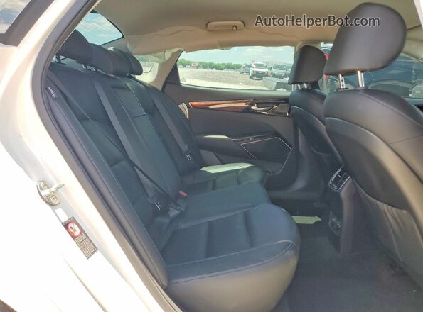 KNALC4J14H5072818 2017 KIA CADENZA White Widok tylnych siedzeń
