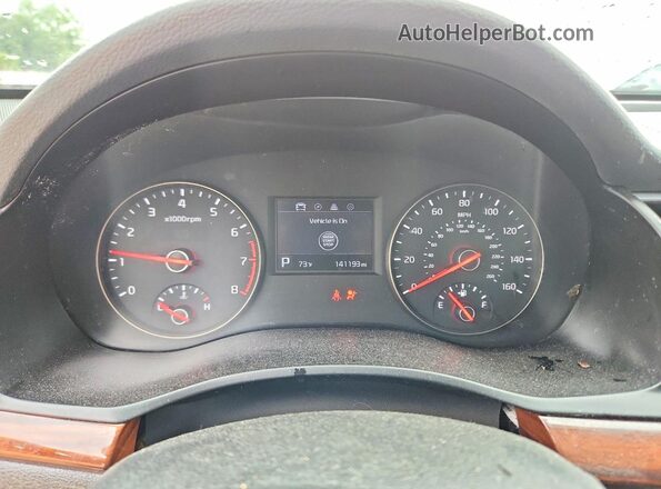 KNALC4J14H5085584 2017 KIA CADENZA Gray Սարքավորումների վահանակի տեսք
