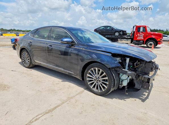 KNALC4J15H5072035 2017 KIA CADENZA Blue Առջևի աջ