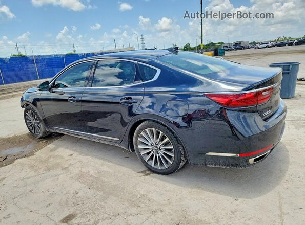 KNALC4J15H5072035 2017 KIA CADENZA Blue Հետևի ձախ