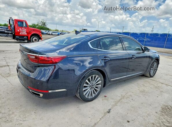 KNALC4J15H5072035 2017 KIA CADENZA Blue Հետևի աջ