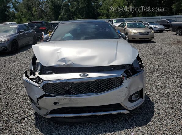 KNALC4J16J5123788 2018 KIA CADENZA Silver Դիմացի տեսք