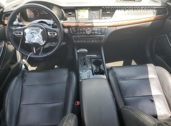 KNALC4J16J5123788 2018 KIA CADENZA Silver Առջևի վահանակի տեսք