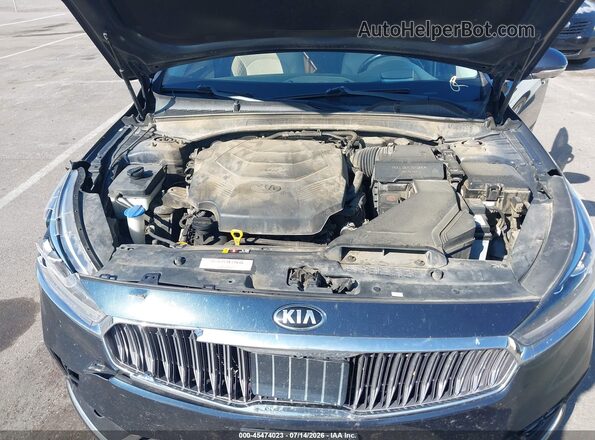 KNALC4J18H5060414 2017 KIA CADENZA Green უკანა ხედი