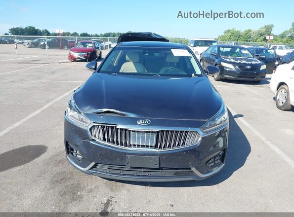KNALC4J18H5060414 2017 KIA CADENZA Green ხელსაწყოთა პანელის ხედი
