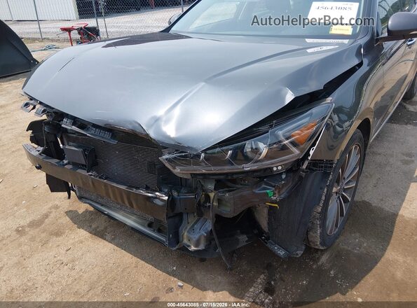 KNALC4J18H5072479 2017 KIA CADENZA Gray Դիմացի տեսք