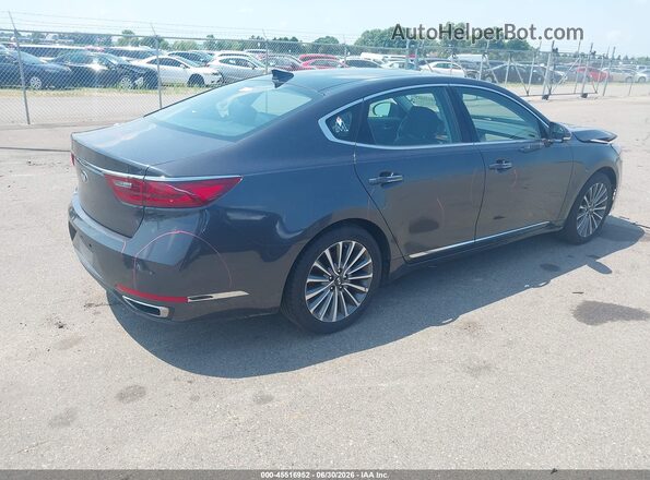 KNALC4J19H5055934 2017 KIA CADENZA Gray უკანა მარჯვენა