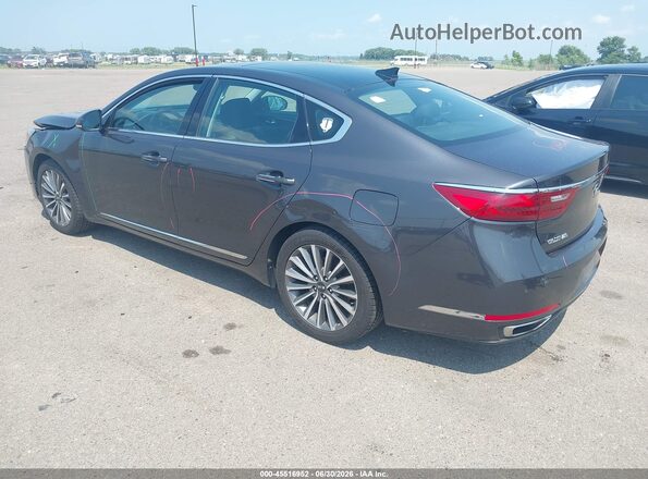 KNALC4J19H5055934 2017 KIA CADENZA Gray უკანა მარცხენა