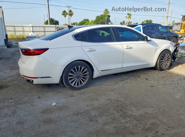KNALC4J19H5072779 2017 KIA CADENZA Белый Задняя правая четверть