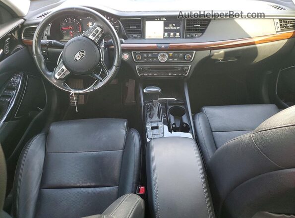 KNALC4J19H5072779 2017 KIA CADENZA Белый Вид панели приборов