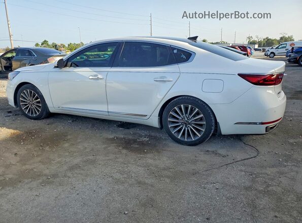 KNALC4J19H5072779 2017 KIA CADENZA Белый Задняя левая четверть