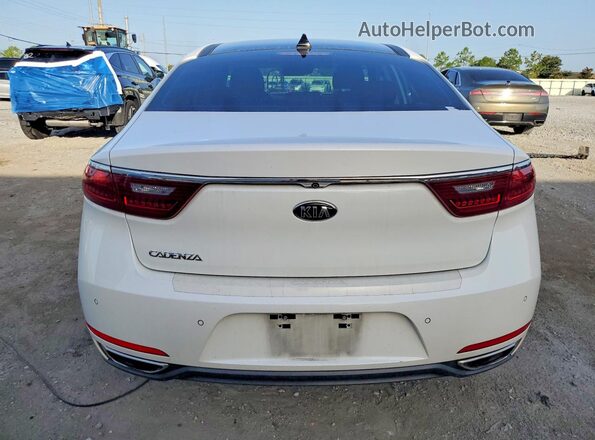 KNALC4J19H5072779 2017 KIA CADENZA Белый Вид сзади