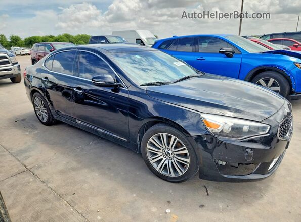 KNALN4D71G5221663 2016 KIA CADENZA Черный Передняя правая четверть