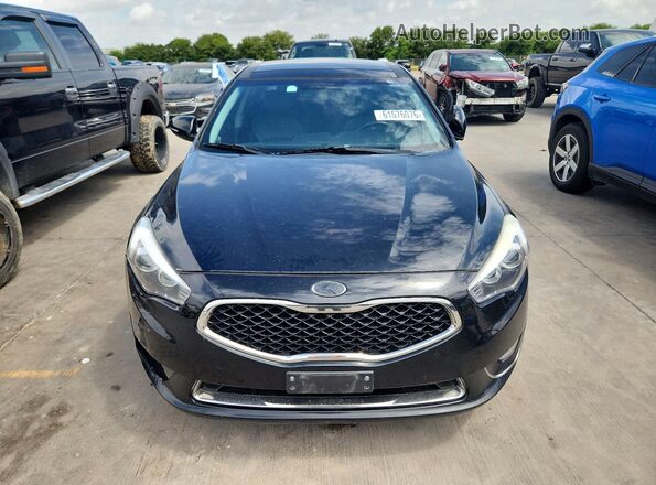 KNALN4D71G5221663 2016 KIA CADENZA Черный Вид спереди