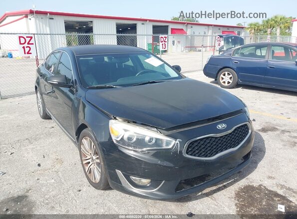 KNALN4D73G5221454 2016 KIA CADENZA Black Vista del cuadro de instrumentos