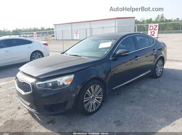 KNALN4D73G5221454 2016 KIA CADENZA Black Vista interior trasera
