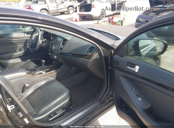 KNALN4D73G5221454 2016 KIA CADENZA Black Vista interior delantera