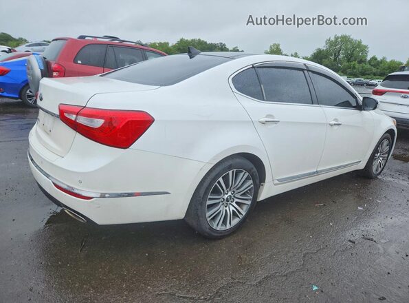 KNALN4D74G5206767 2016 KIA CADENZA White Tył prawy