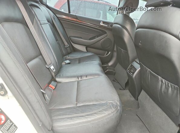 KNALN4D74G5206767 2016 KIA CADENZA White Widok tylnych siedzeń