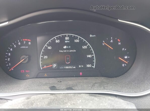 KNALN4D74G5211127 2016 KIA CADENZA Gray უკანა სავარძლების ხედი