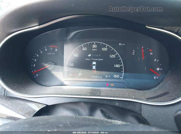 KNALN4D76G5211226 2016 KIA CADENZA White Widok tylnych siedzeń
