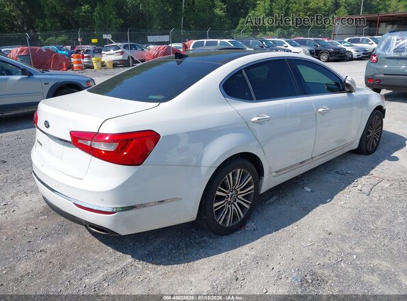 KNALN4D76G5211226 2016 KIA CADENZA White Tył prawy