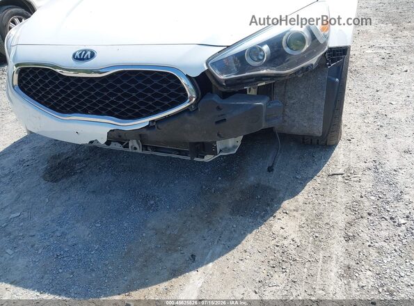 KNALN4D76G5211226 2016 KIA CADENZA White Widok z przodu