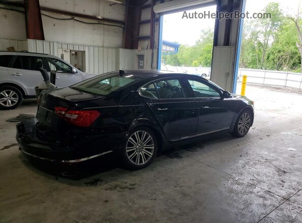 KNALN4D77G5221053 2016 KIA CADENZA Black უკანა მარჯვენა