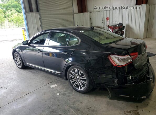 KNALN4D77G5221053 2016 KIA CADENZA Black უკანა მარცხენა