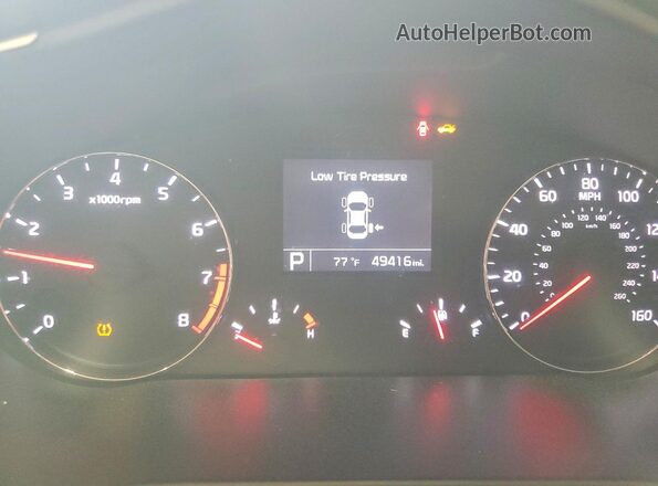 KNALN4D77G5221053 2016 KIA CADENZA Black ხელსაწყოთა პანელის ხედი