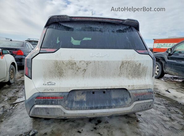 KNDAB5S17S6058012 2025 KIA EV9 White Widok z tyłu