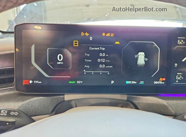 KNDADFS52R6029045 2024 KIA EV9 Black ხელსაწყოთა პანელის ხედი