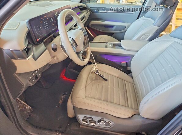 KNDADFS52R6029045 2024 KIA EV9 Black წინა სალონის ხედი