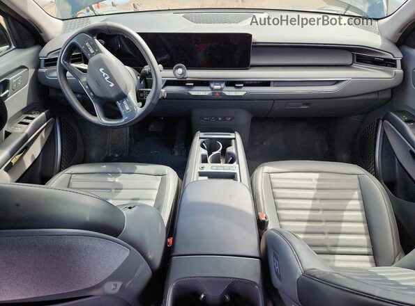 KNDADFS53T6070405 2026 KIA EV9 Black წინა პანელის ხედი