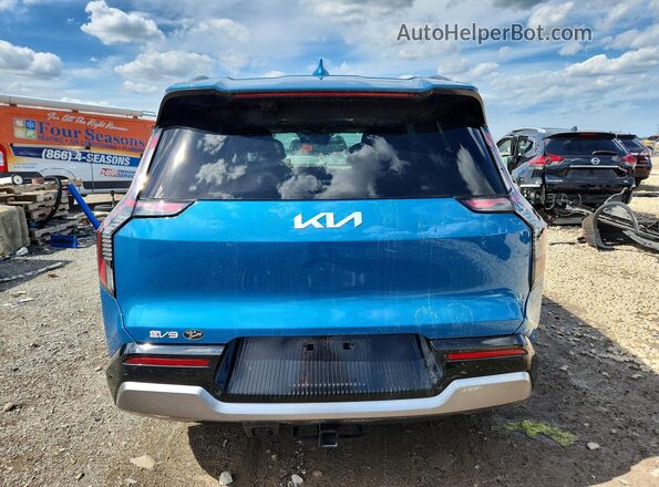 KNDADFS59R6033027 2024 KIA EV9 Blue Rear view