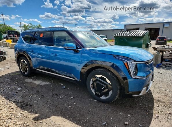 KNDADFS59R6033027 2024 KIA EV9 Blue Front right