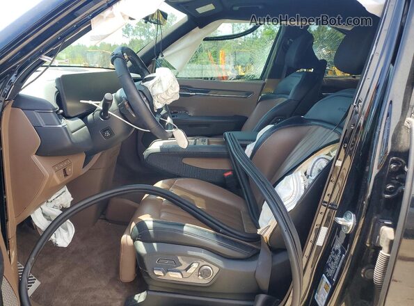 KNDAEFS51R6022438 2024 KIA EV9 Black Front interior view