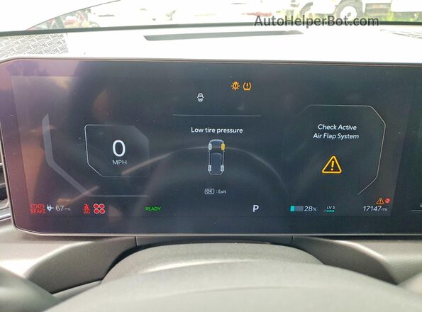 KNDAEFS5XR6020316 2024 KIA EV9 Black Instrument cluster view