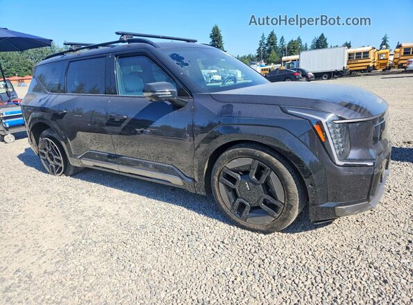 KNDAEFS5XR6022406 2024 KIA EV9 Серый Передняя правая четверть