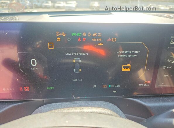 KNDAEFS5XR6022406 2024 KIA EV9 Серый Вид щитка приборов