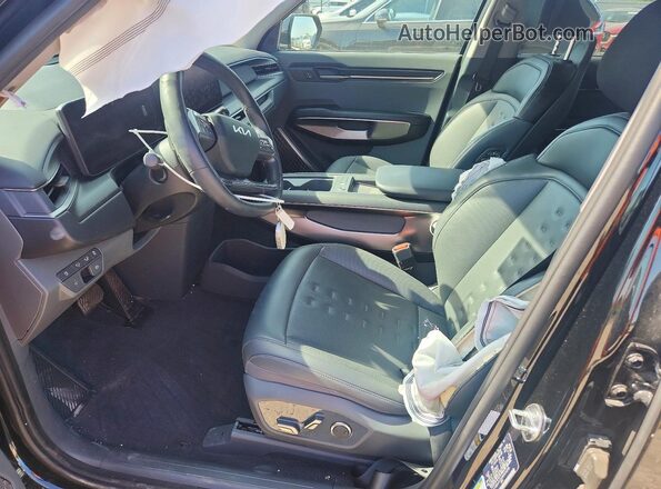 KNDAFFS50R6024288 2024 KIA EV9 Black Սալոնի դիմացի տեսք