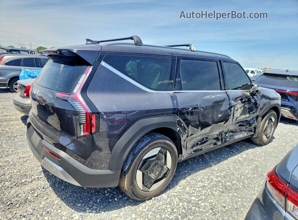 KNDAFFS53R6033700 2024 KIA EV9 Charcoal Задня права чверть